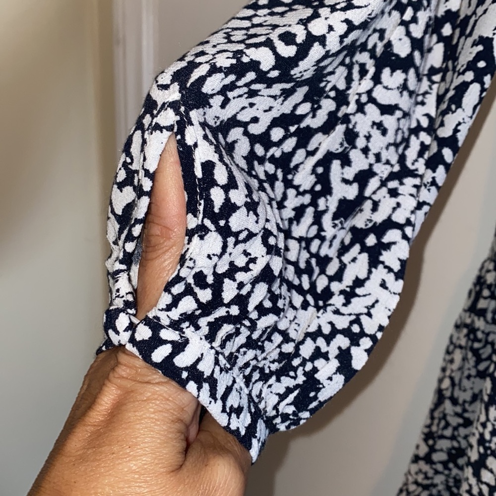 Zara Claris Black/White Print Mini Dress - Picture 10 of 14